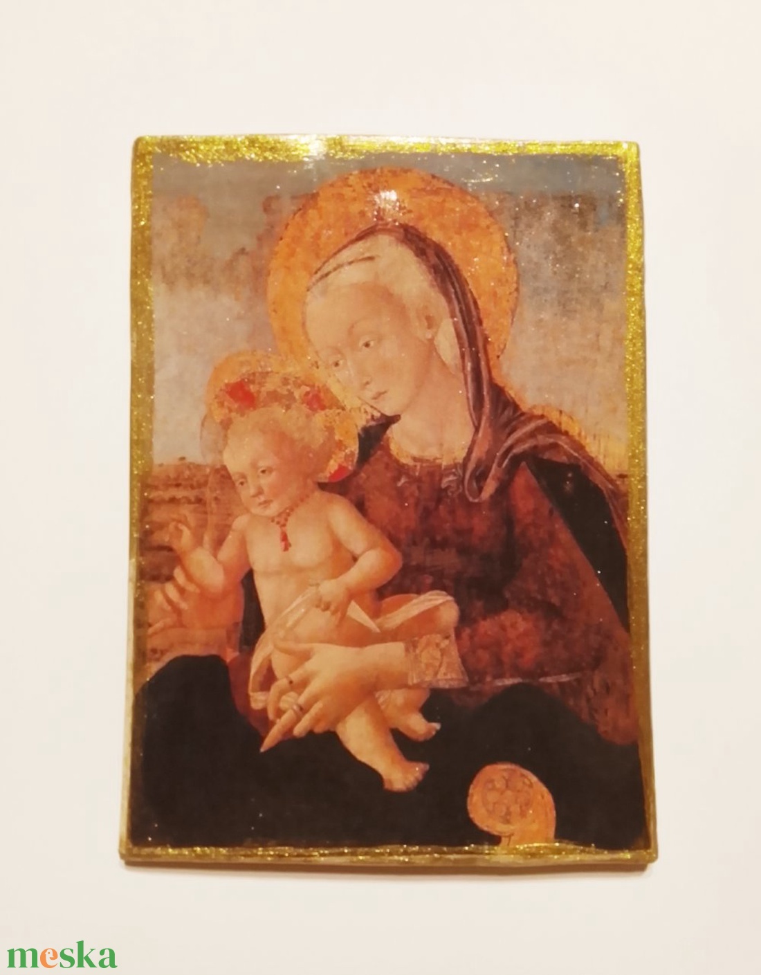 SZENT PILLANATOK régi mesterek ecsetjéből -3 részes különleges falikép - otthon & életmód - dekoráció - kép & falikép - több részes kép - Meska.hu