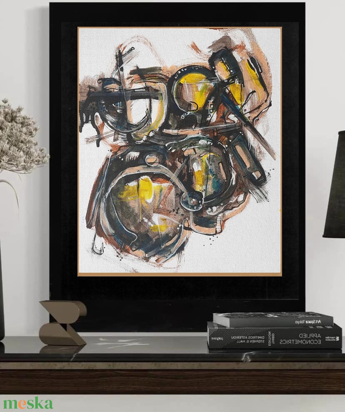 Absztrakt festmény az alkotótól - művészet - festmény - akril - Meska.hu