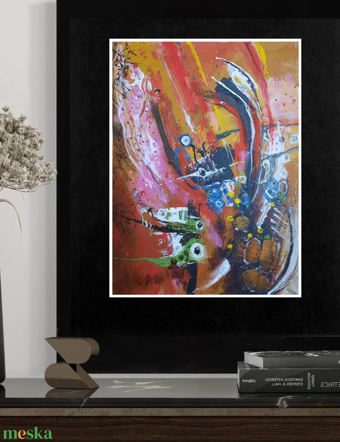 Absztrakt festmény az alkotótól - művészet - festmény - akril - Meska.hu