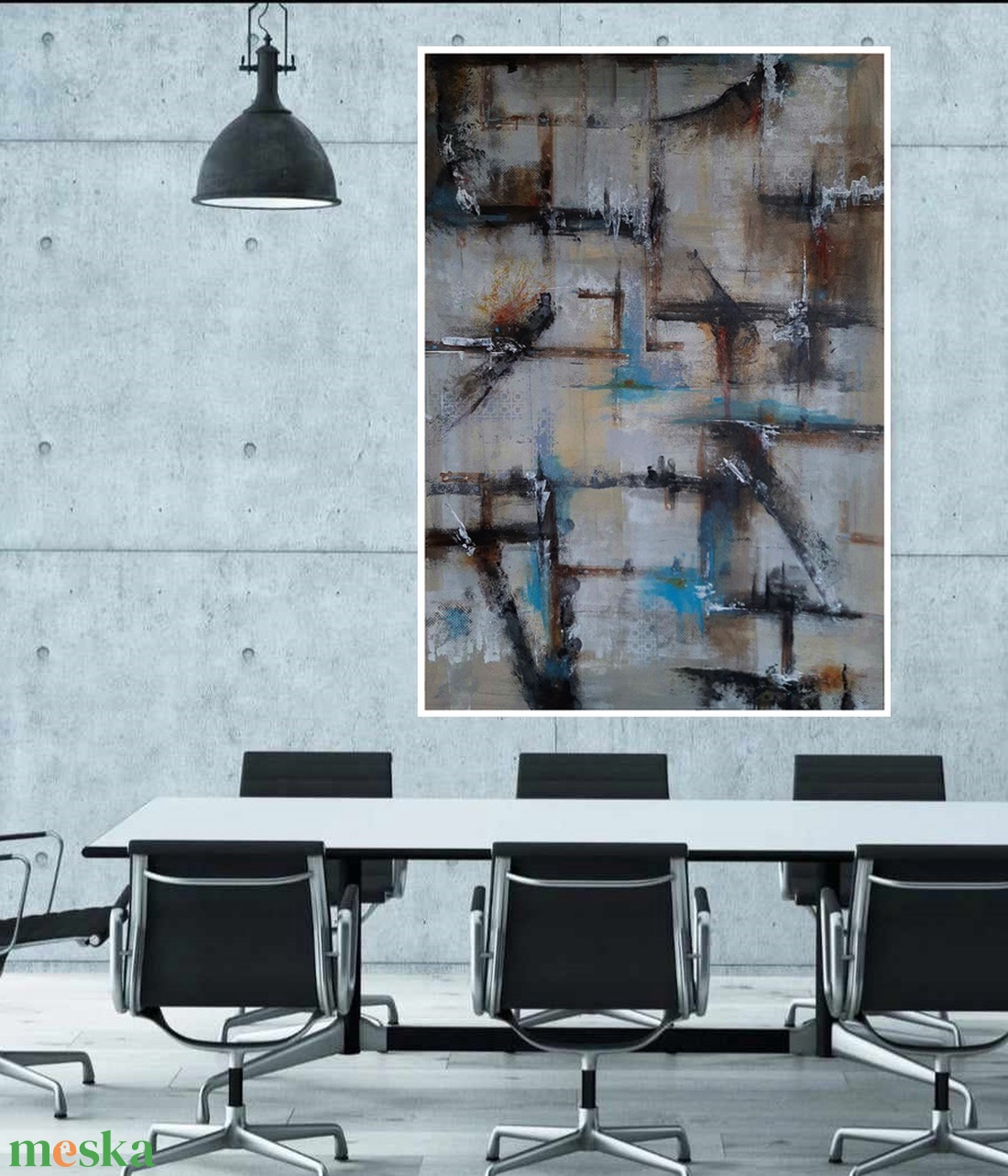 Absztrakt festmény az alkotótól - művészet - festmény - akril - Meska.hu