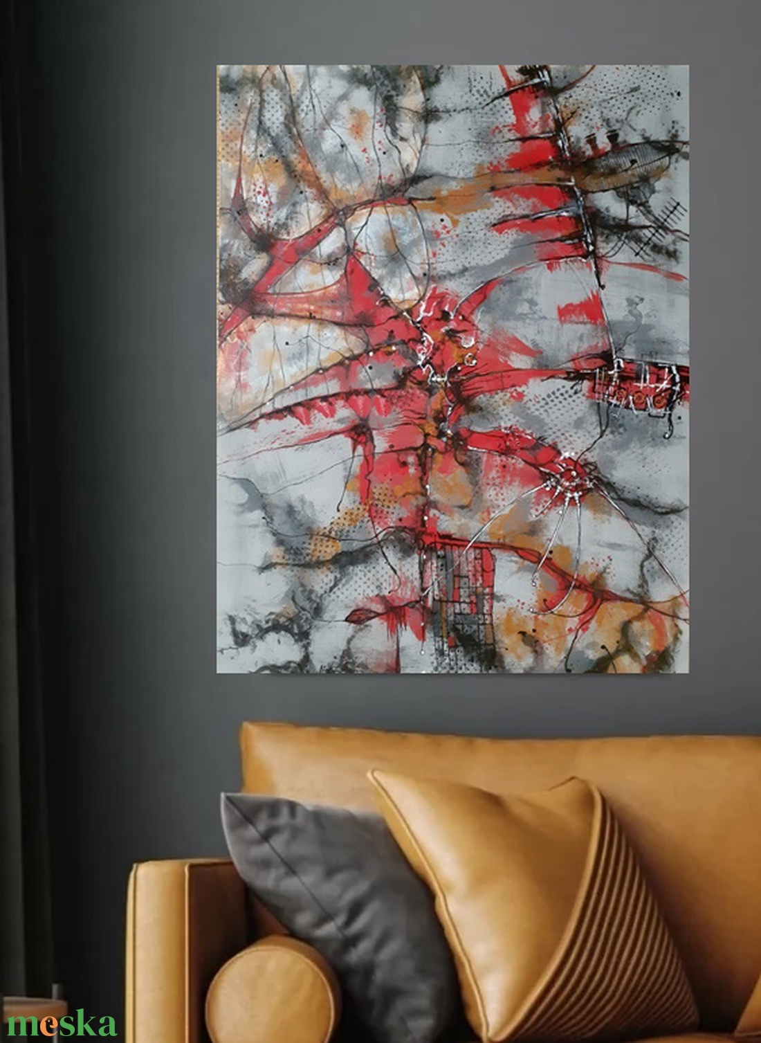 Absztrakt festmény az alkotótól - művészet - festmény - akril - Meska.hu