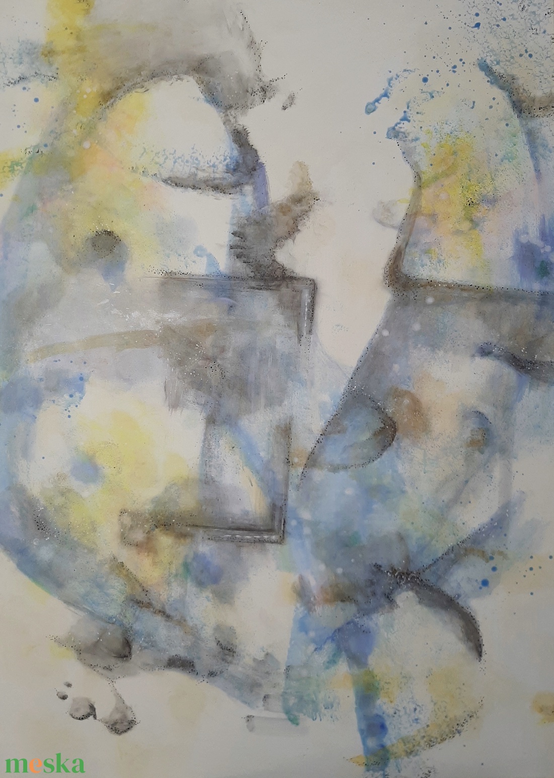 Absztrakt festmény az alkotótól - művészet - festmény - akril - Meska.hu