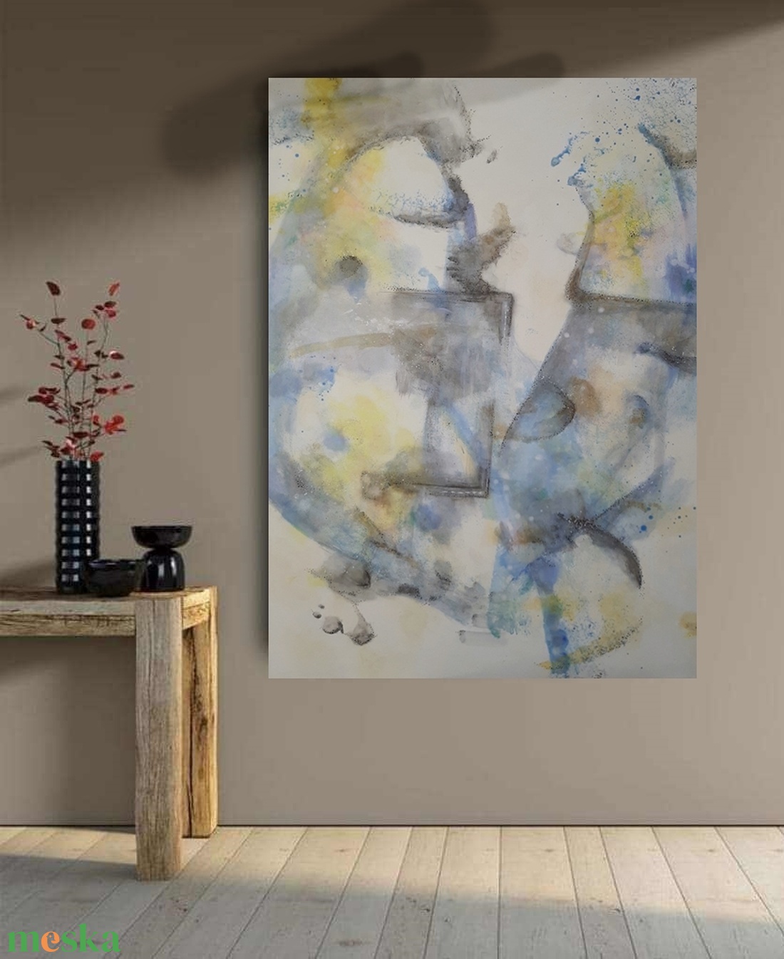 Absztrakt festmény az alkotótól - művészet - festmény - akril - Meska.hu