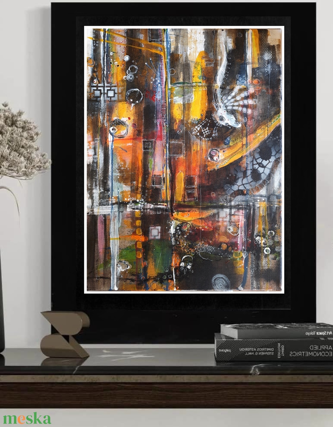 Absztrakt festmény az alkotótól - művészet - festmény - akril - Meska.hu