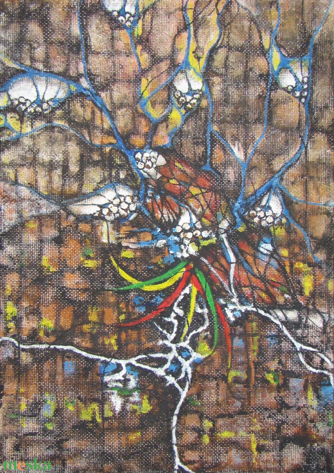 Absztrakt festmény az alkotótól - művészet - festmény - akril - Meska.hu