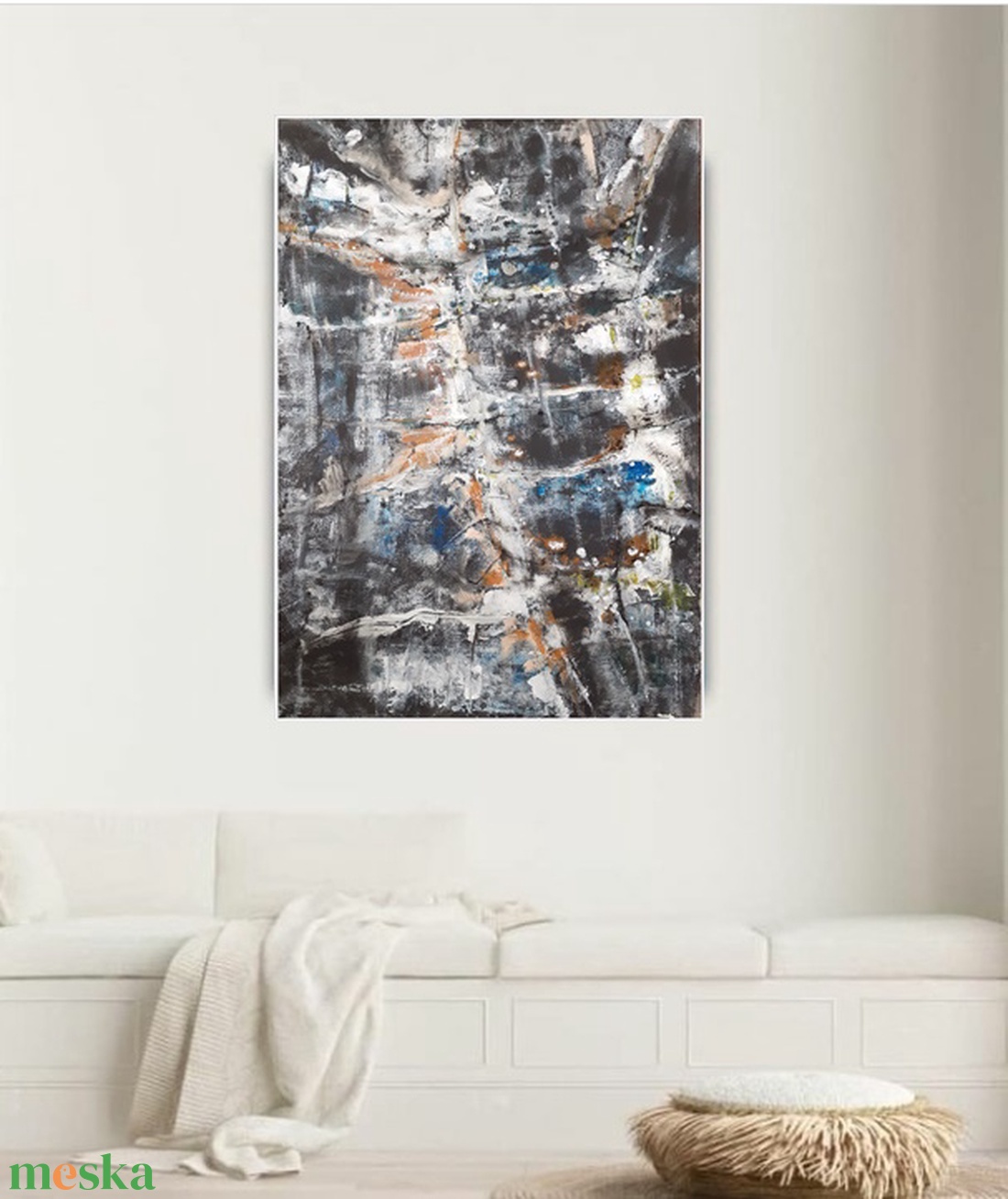 Absztrakt festmény az alkotótól - művészet - festmény - akril - Meska.hu