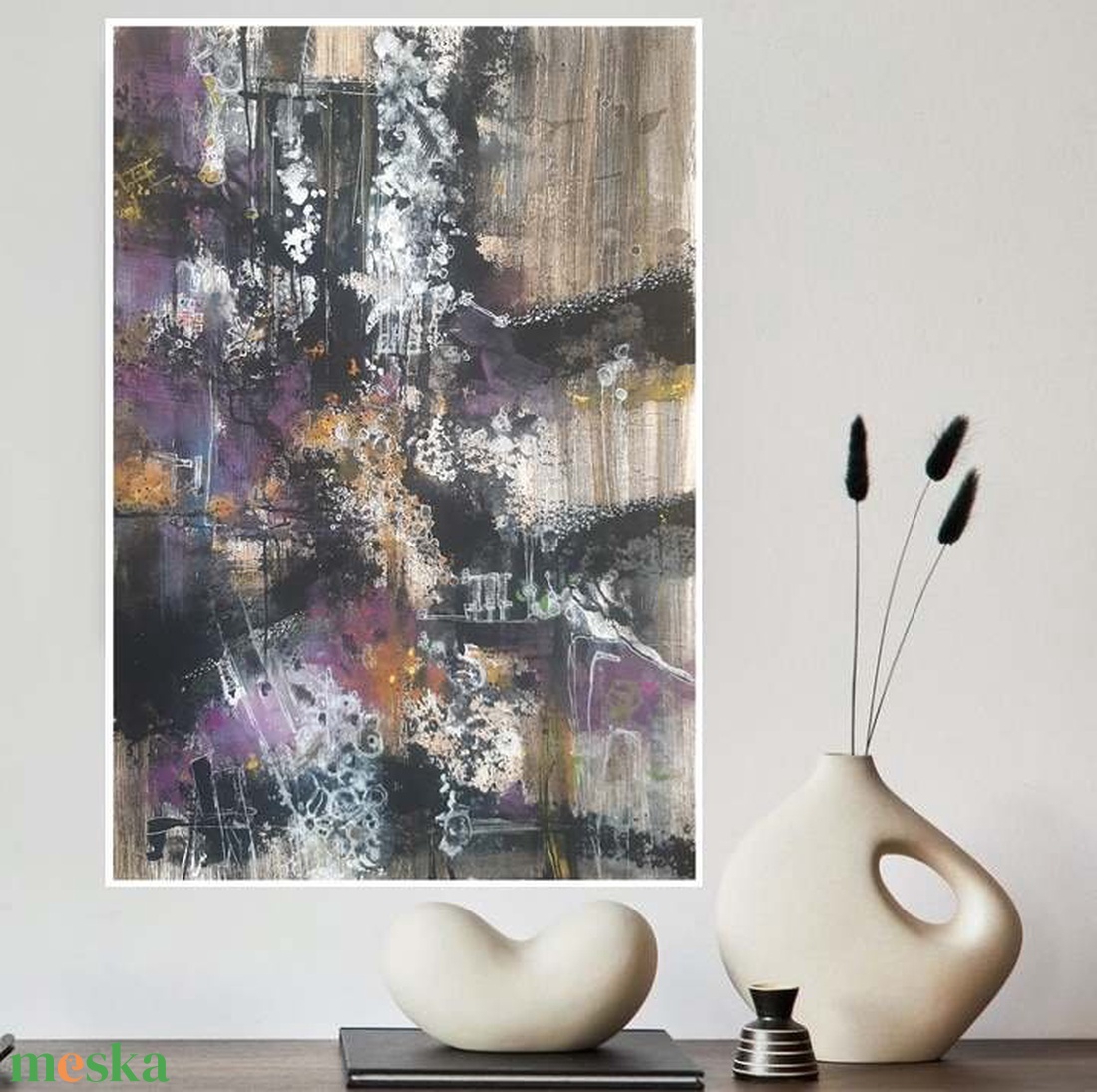 Absztrakt festmény az alkotótól - művészet - festmény - akril - Meska.hu