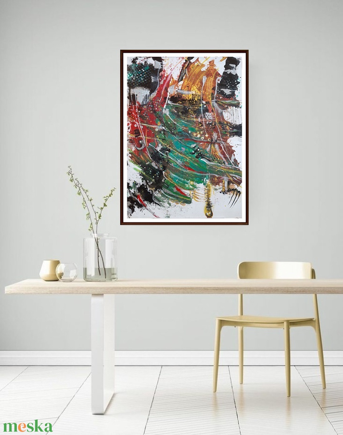 Absztrakt festmény az alkotótól - művészet - festmény - akril - Meska.hu