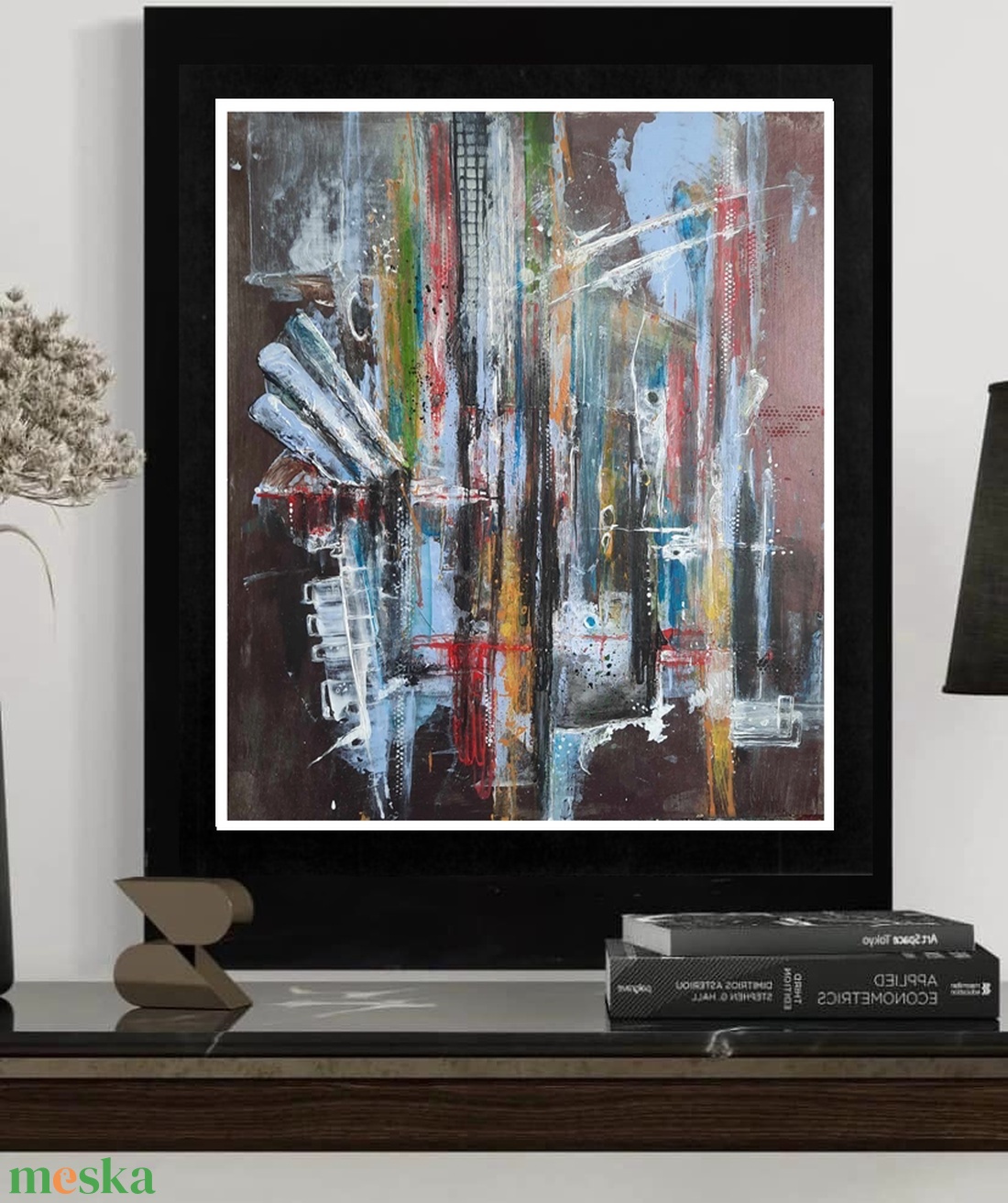 Absztrakt festmény az alkotótól - művészet - festmény - akril - Meska.hu