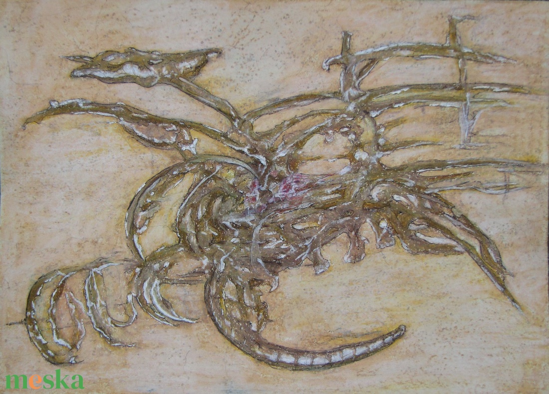 Absztrakt festmény az alkotótól - művészet - festmény - akril - Meska.hu