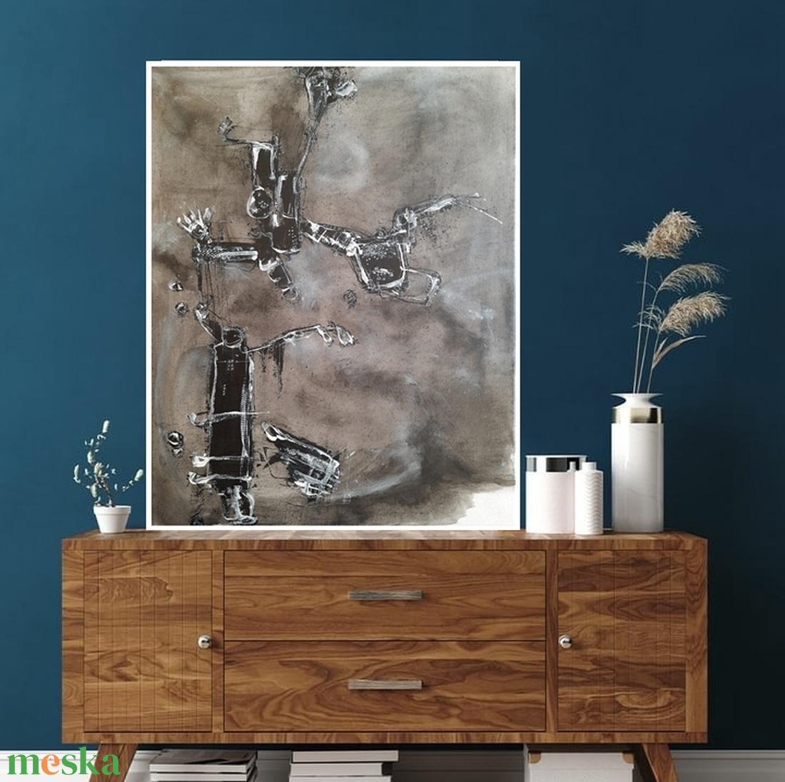 Absztrakt festmény az alkotótól - művészet - festmény - akril - Meska.hu