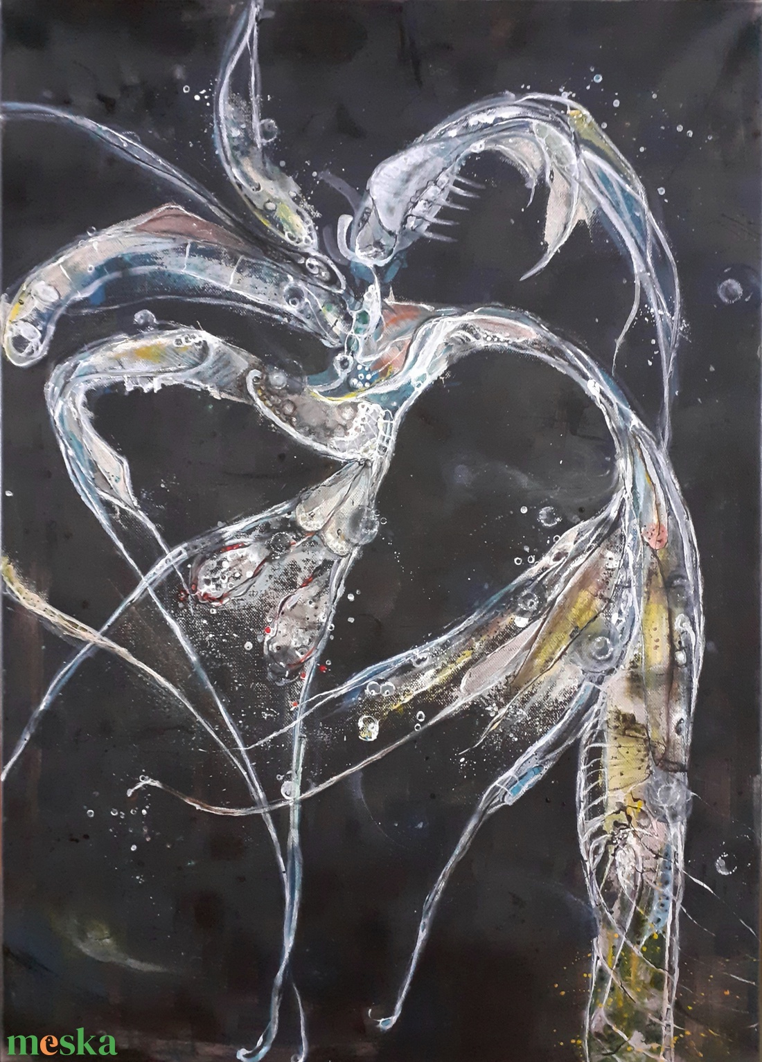 Absztrakt festmény az alkotótól - művészet - festmény - akril - Meska.hu