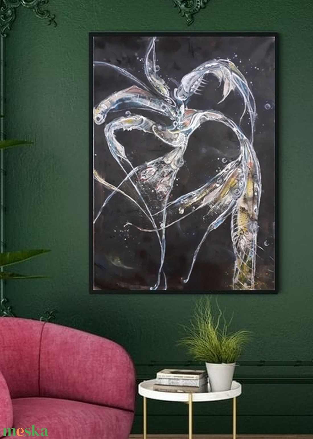 Absztrakt festmény az alkotótól - művészet - festmény - akril - Meska.hu