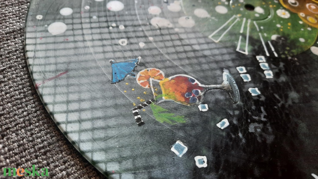 Absztrakt festmény az alkotótól bakeliten - művészet - festmény - akril - Meska.hu