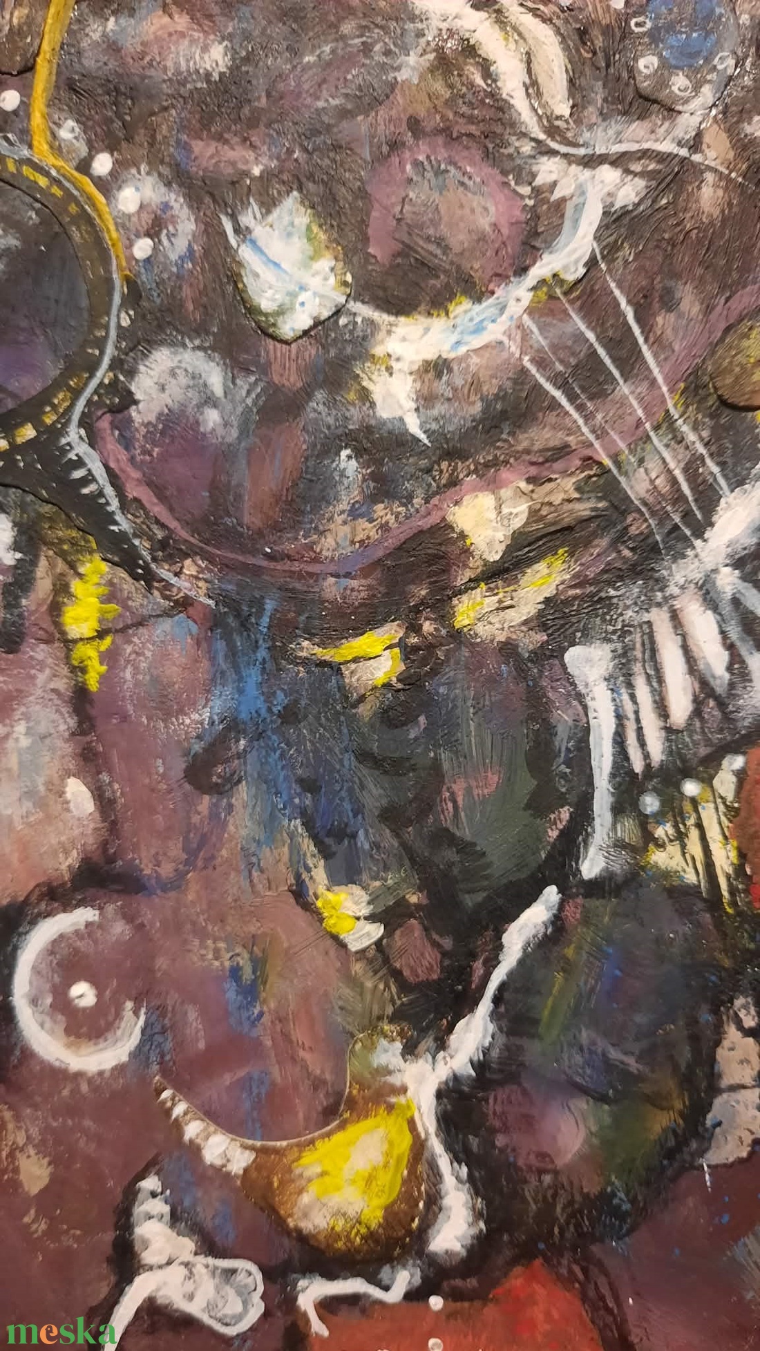 Olajpasztell kép az alkotótól Mesél az erdő - művészet - festmény - akril - Meska.hu