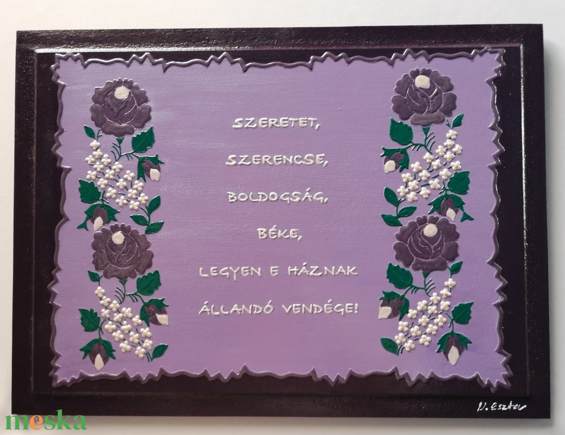 Jókívánságok ajándékba - művészet - festmény - akril - Meska.hu Jókívánságok ajándékba - művészet - festmény - akril - Meska.hu