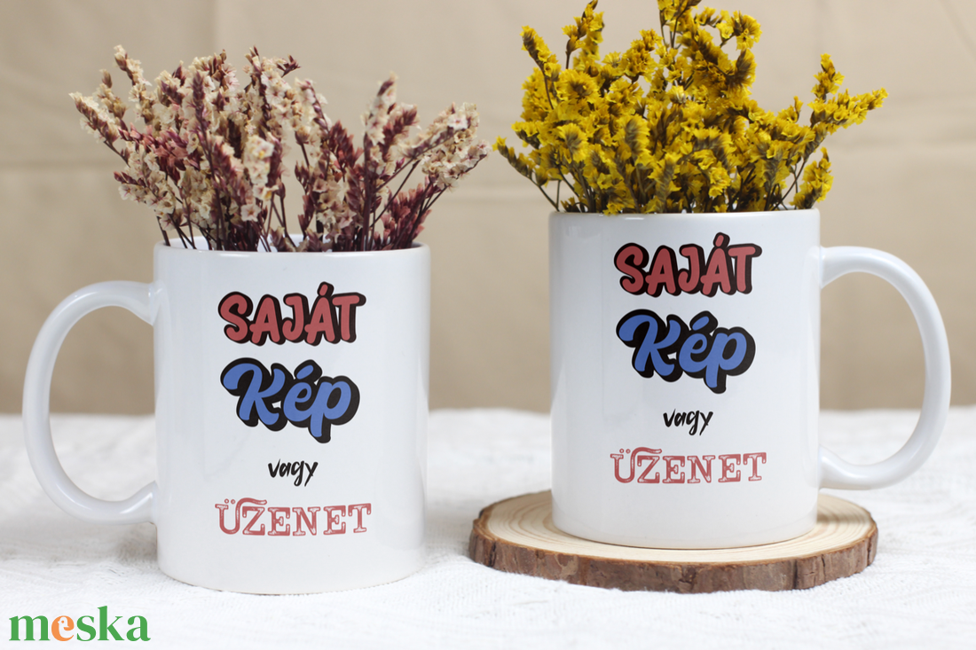 Egyedi fényképes kerámia bögre saját fotóval és felirattal, szívhez szóló személyre szabott ajándék szeretteidnek. - otthon & életmód - konyhafelszerelés, tálalás - tálalás - bögre & csésze - Meska.hu