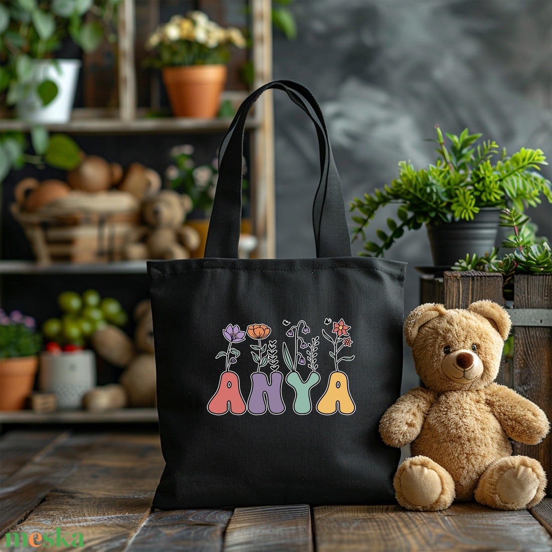 Virágos 'ANYA' Feliratos Vászon Táska Anyák Napjára - Személyre szabható - Választhatsz Fekete vagy Natúr Színt - táska & tok - bevásárlás & shopper táska - shopper, textiltáska, szatyor - Meska.hu Virágos 'ANYA' Feliratos Vászon Táska Anyák Napjára - Személyre szabható - Választhatsz Fekete vagy Natúr Színt - táska & tok - bevásárlás & shopper táska - shopper, textiltáska, szatyor - Meska.hu
