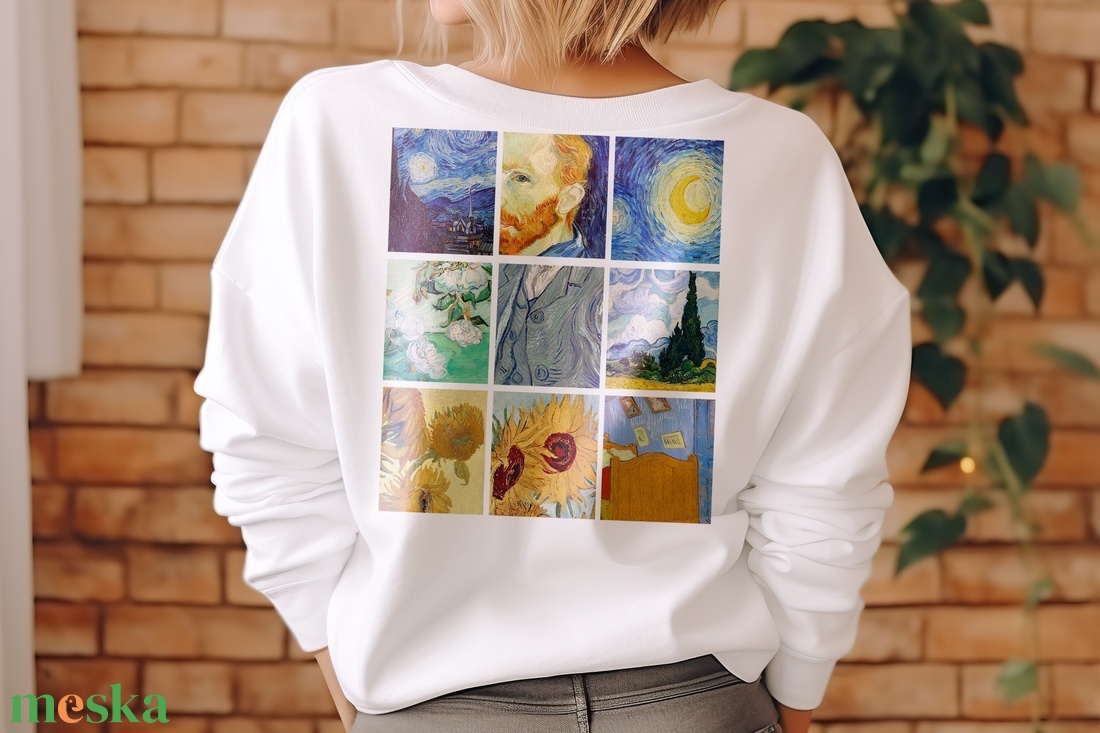 Van Gogh Alkotásokkal Díszített Pulóver - A Művészet Szerelmeseinek Szánt Van Gogh-Inspirálta Divat - ruha & divat - női ruha - pulóver - Meska.hu Van Gogh Alkotásokkal Díszített Pulóver - A Művészet Szerelmeseinek Szánt Van Gogh-Inspirálta Divat - ruha & divat - női ruha - pulóver - Meska.hu