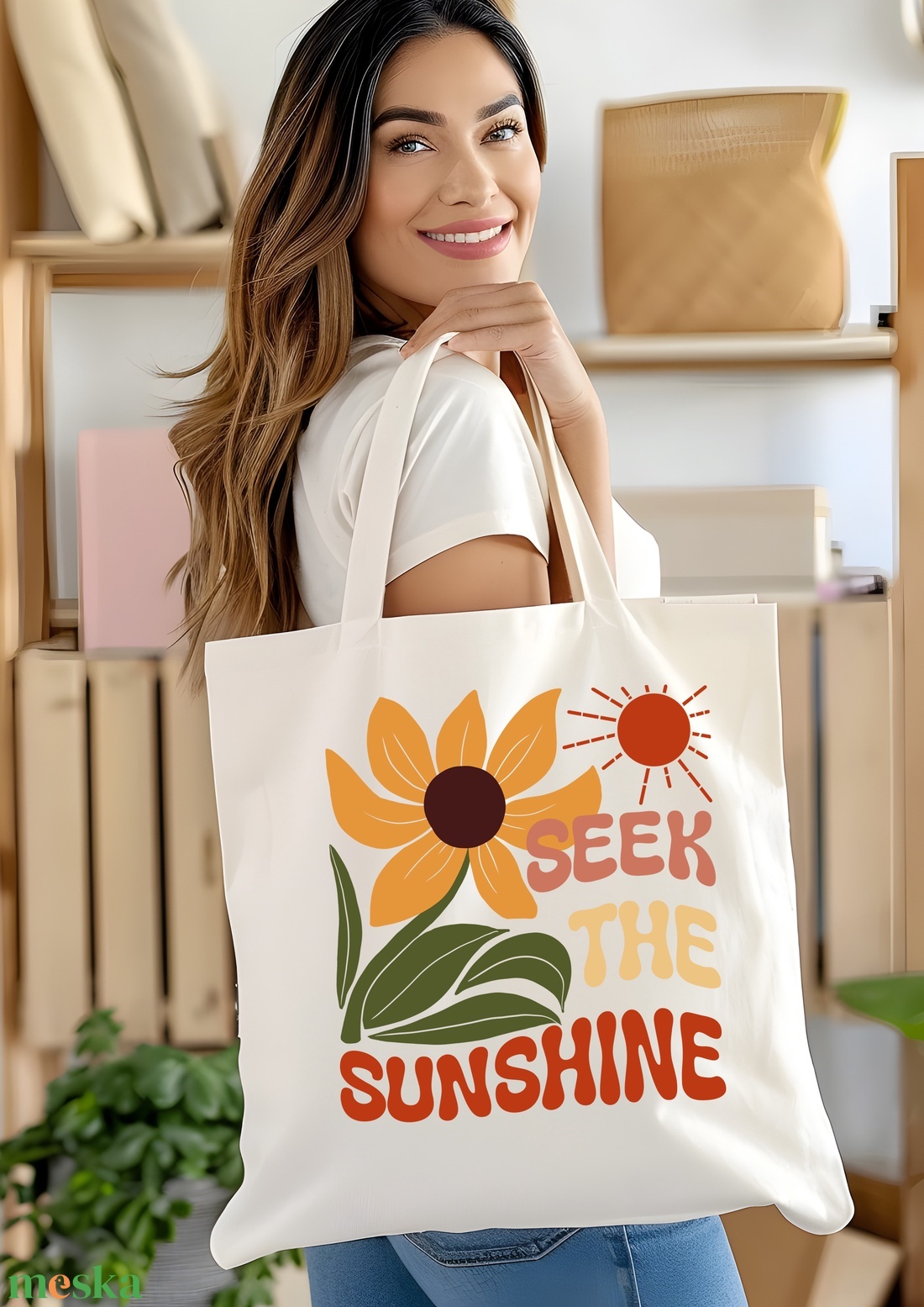 Seek the Sunshine Vászontáska Keresd a Napfényt, Vidám és Pozitív - táska & tok - bevásárlás & shopper táska - shopper, textiltáska, szatyor - Meska.hu Seek the Sunshine Vászontáska Keresd a Napfényt, Vidám és Pozitív - táska & tok - bevásárlás & shopper táska - shopper, textiltáska, szatyor - Meska.hu