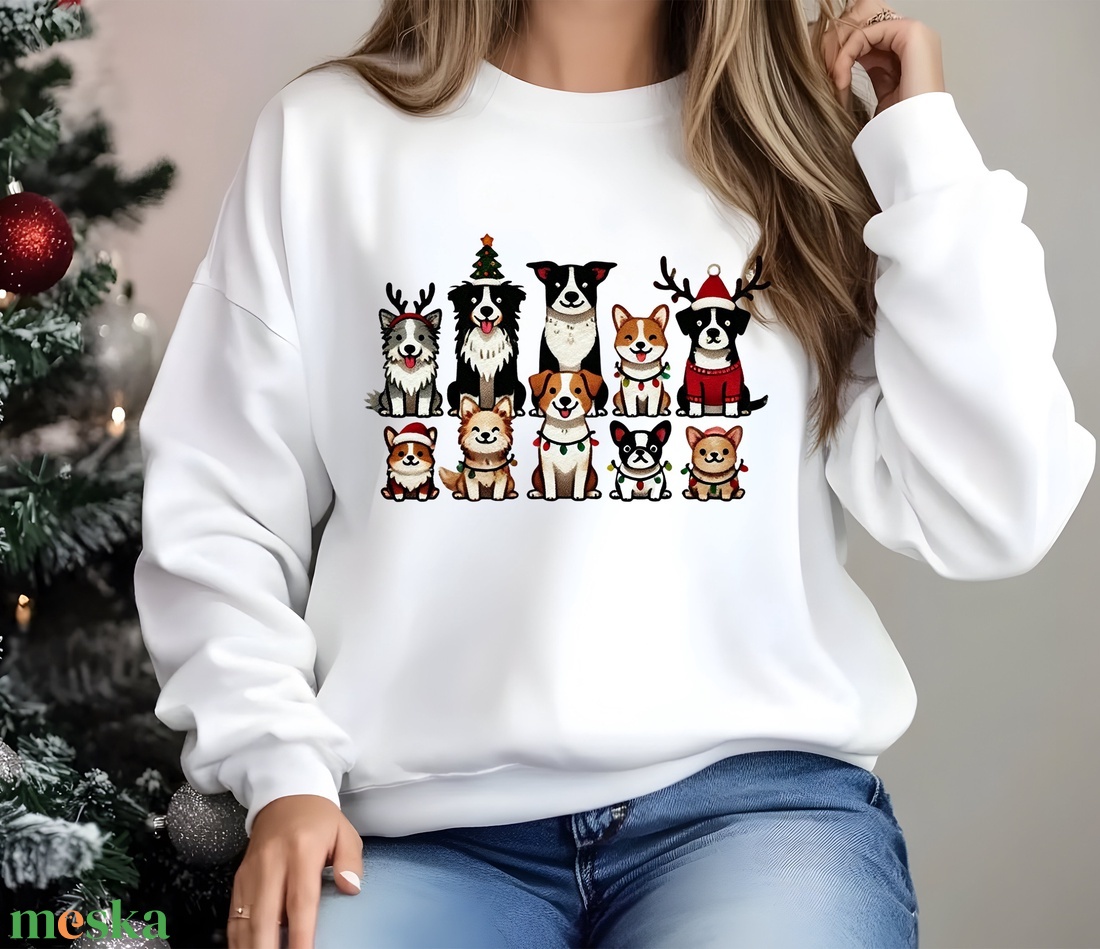Karácsonyi Kutyás Pulóver Francia Bulldog, Husky, Beagle és Más Kedvencek Ünnepi Mintával, Kapucnis és Sima Változat - ruha & divat - női ruha - pulóver - Meska.hu Karácsonyi Kutyás Pulóver Francia Bulldog, Husky, Beagle és Más Kedvencek Ünnepi Mintával, Kapucnis és Sima Változat - ruha & divat - női ruha - pulóver - Meska.hu