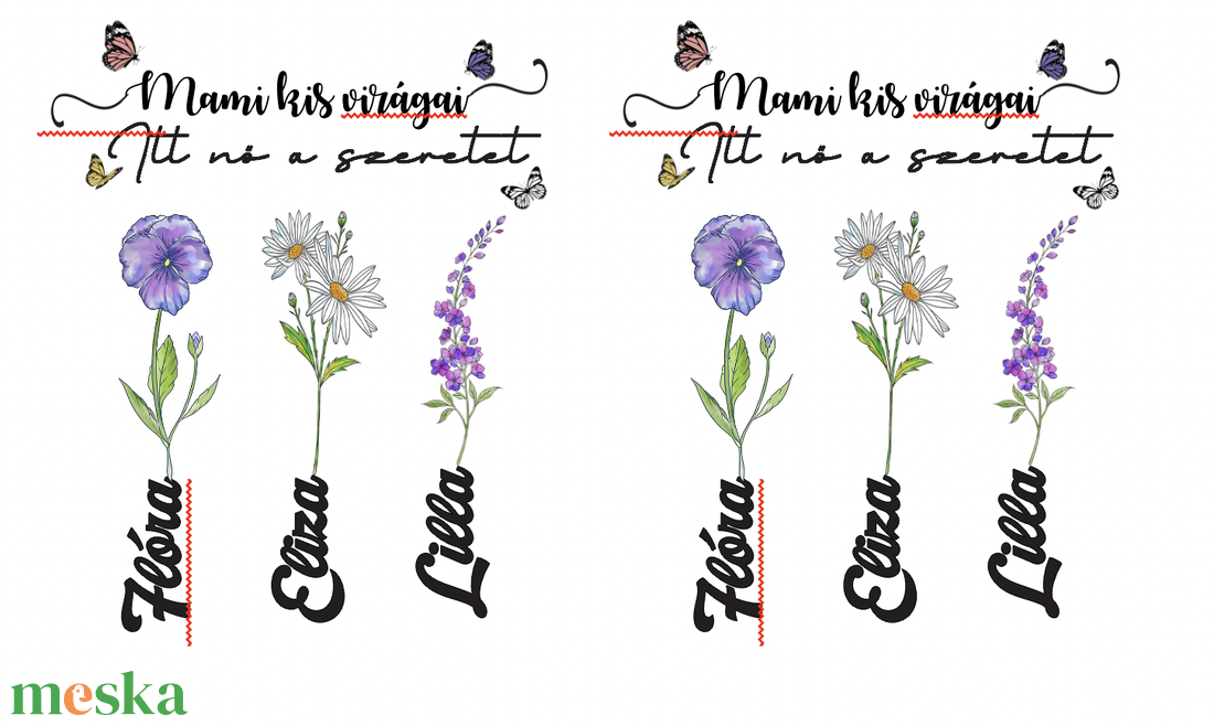 Mami kis viragia bögre  - otthon & életmód - konyhafelszerelés, tálalás - tálalás - bögre & csésze - Meska.hu