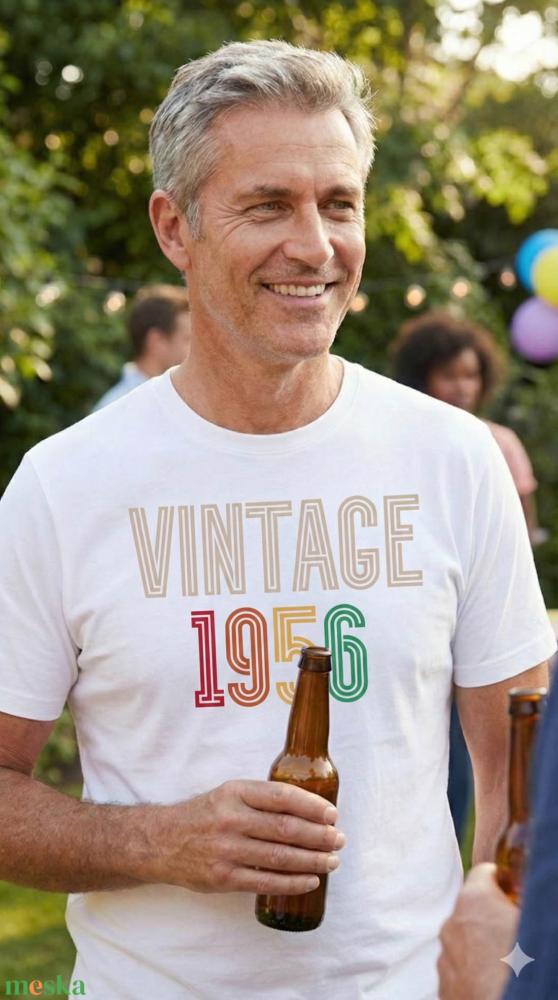 Vintage 1956: 70 Éve Eredeti � Retro Szülinapi Póló � Egy Történelmi Évjárat Ünneplésére - ruha & divat - női ruha - póló, felső - Meska.hu