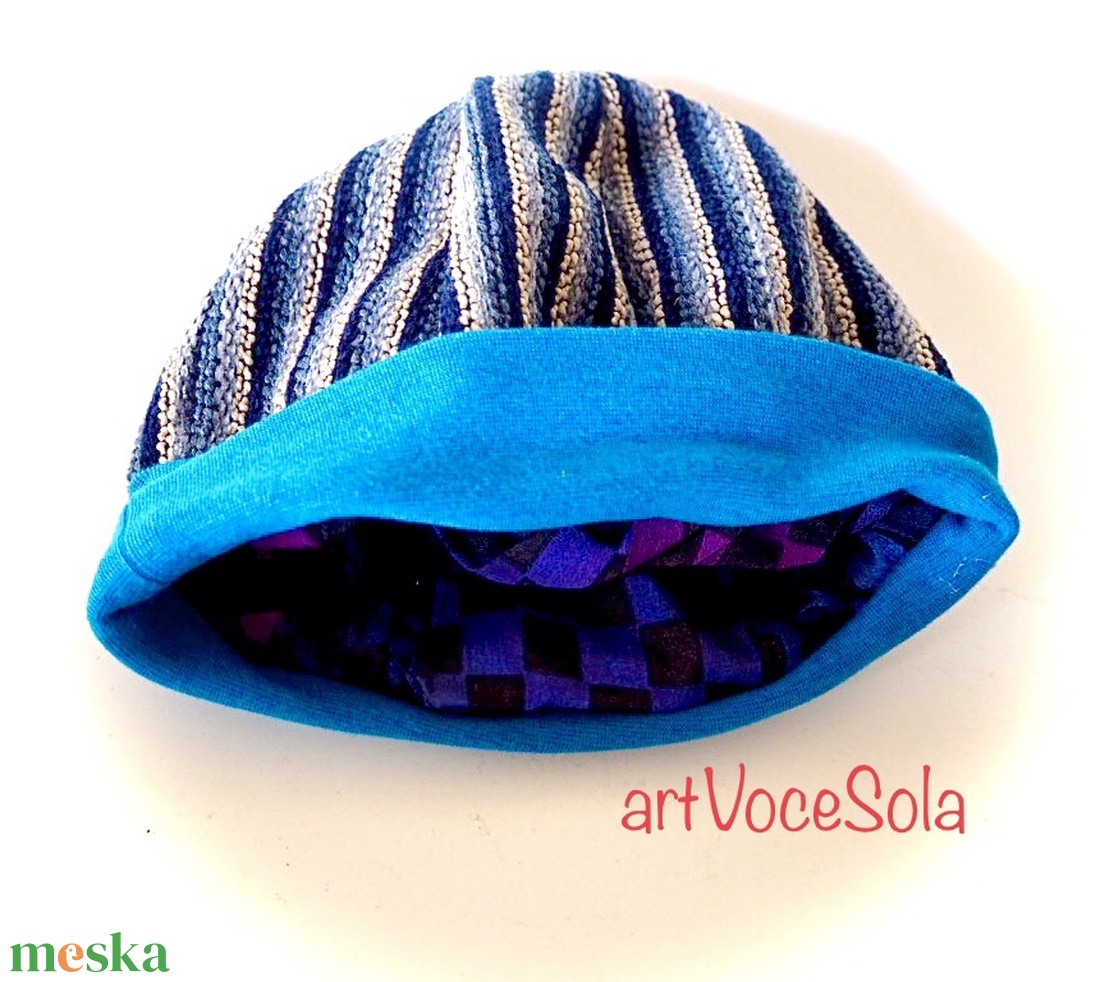 Tengeri utak Sapka - ruha & divat - sál, sapka, kendő - sapka - Meska.hu