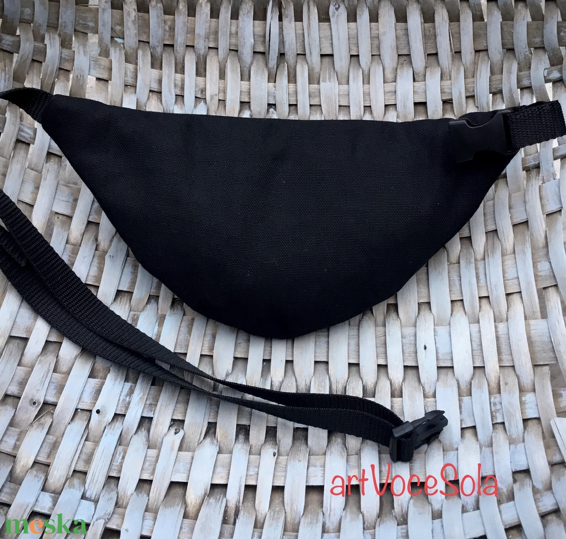 Negro- kordbársony övtáska - táska & tok - övtáska - Meska.hu