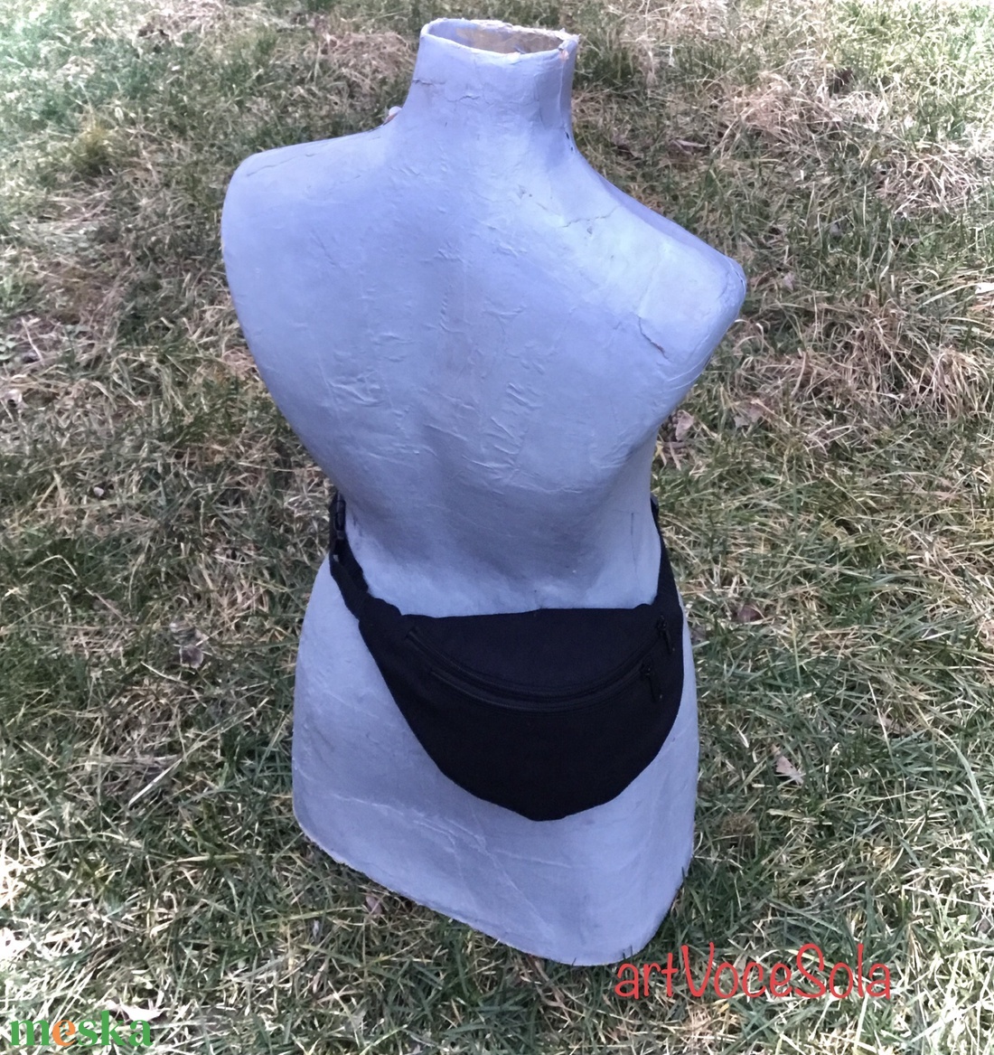 Negro- kordbársony övtáska - táska & tok - övtáska - Meska.hu