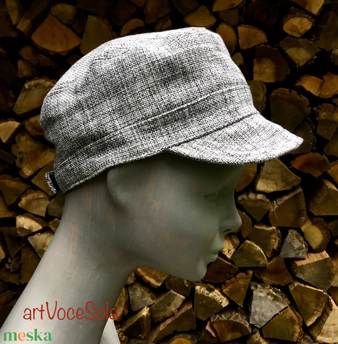 Szürkület Sapka - ruha & divat - sál, sapka, kendő - sapka - Meska.hu