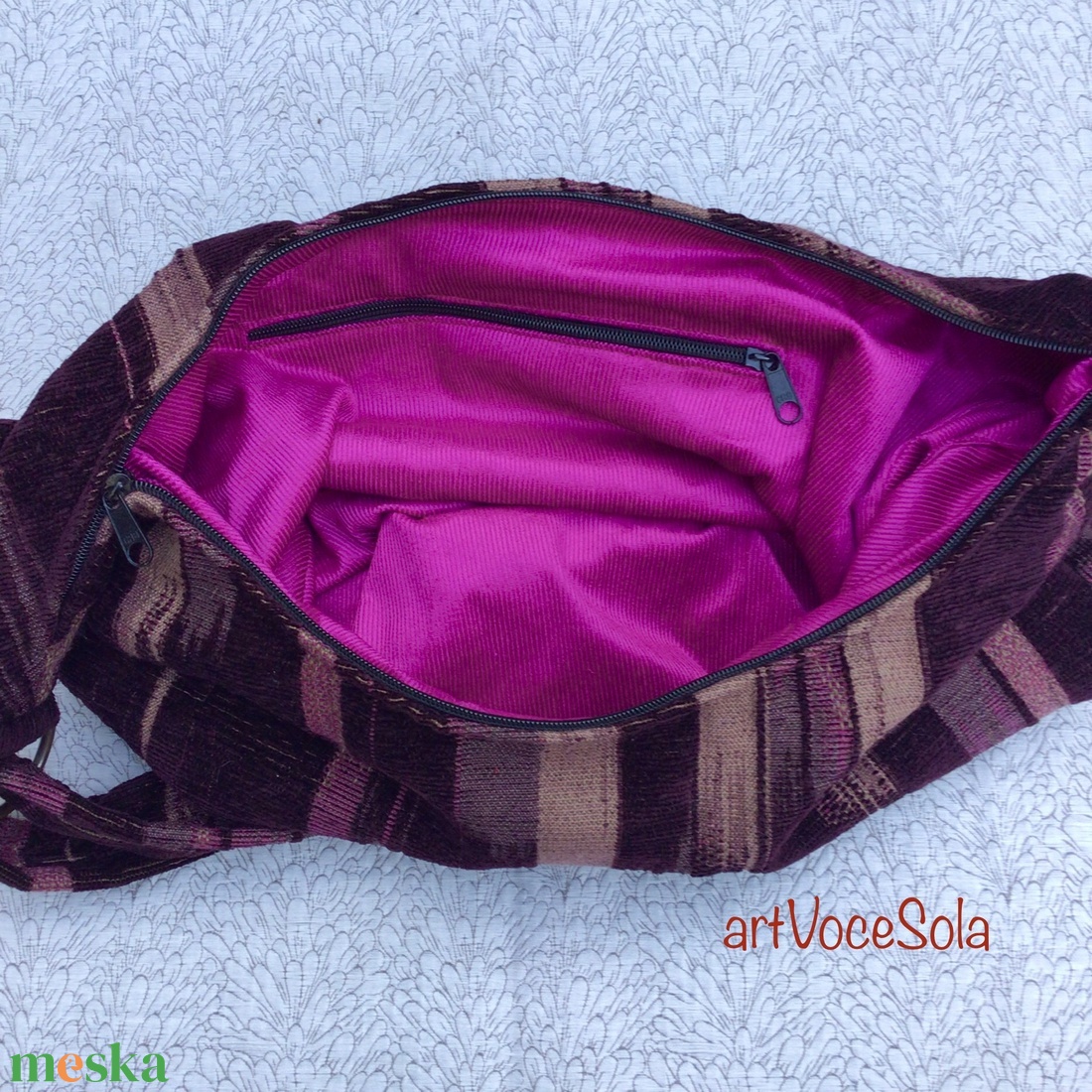 Beduin Félhold Táska - táska & tok - kézitáska & válltáska - vállon átvethető táska - Meska.hu