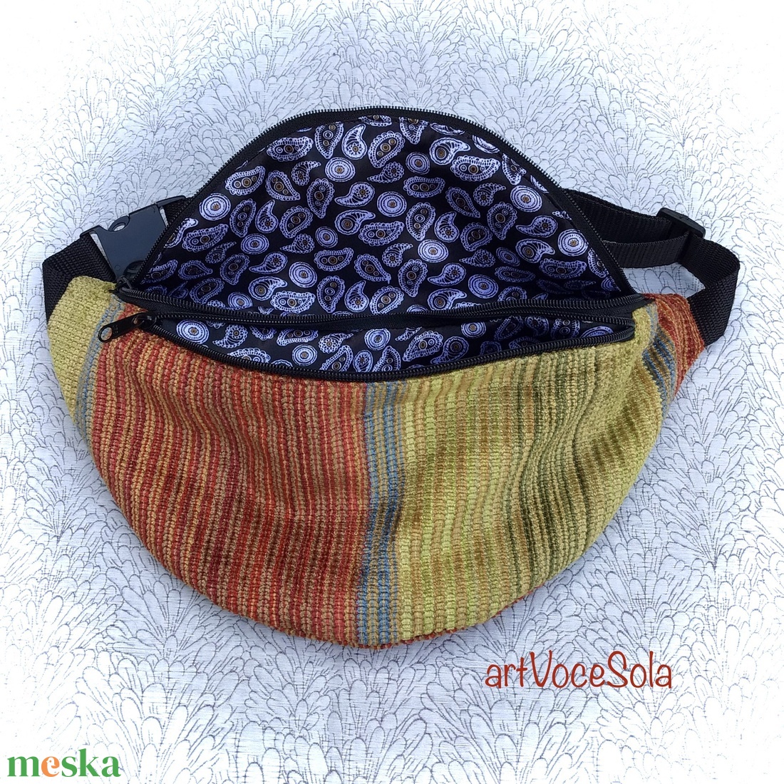 Napfényvarázs XL nagy Övtáska - táska & tok - övtáska - Meska.hu