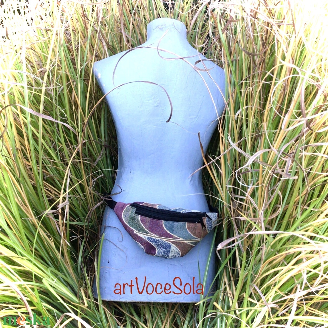 Játékos vonalak Övtáska - táska & tok - övtáska - Meska.hu