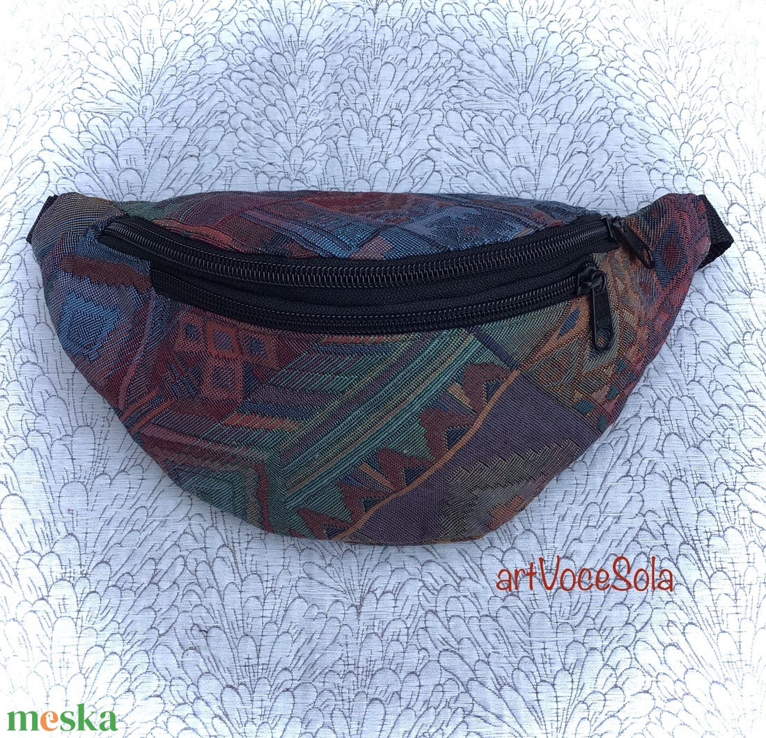 Színvarázsló  Övtáska - táska & tok - övtáska - Meska.hu