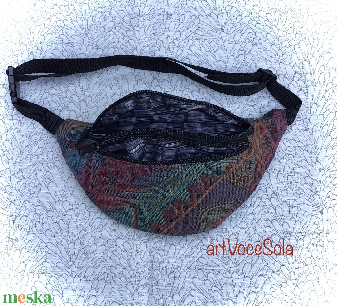 Színvarázsló  Övtáska - táska & tok - övtáska - Meska.hu