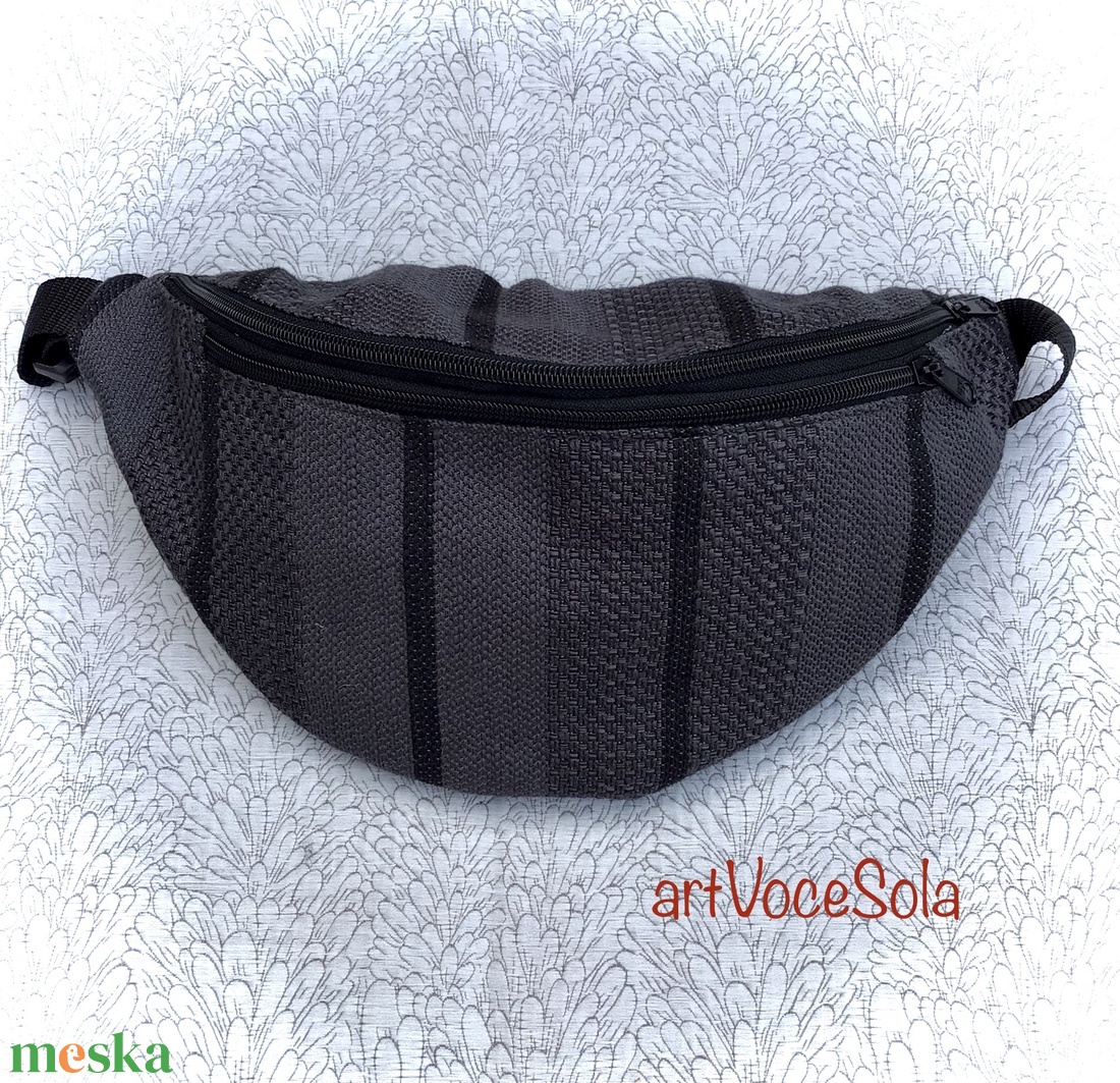Szürkület  XL nagy Övtáska - táska & tok - övtáska - Meska.hu