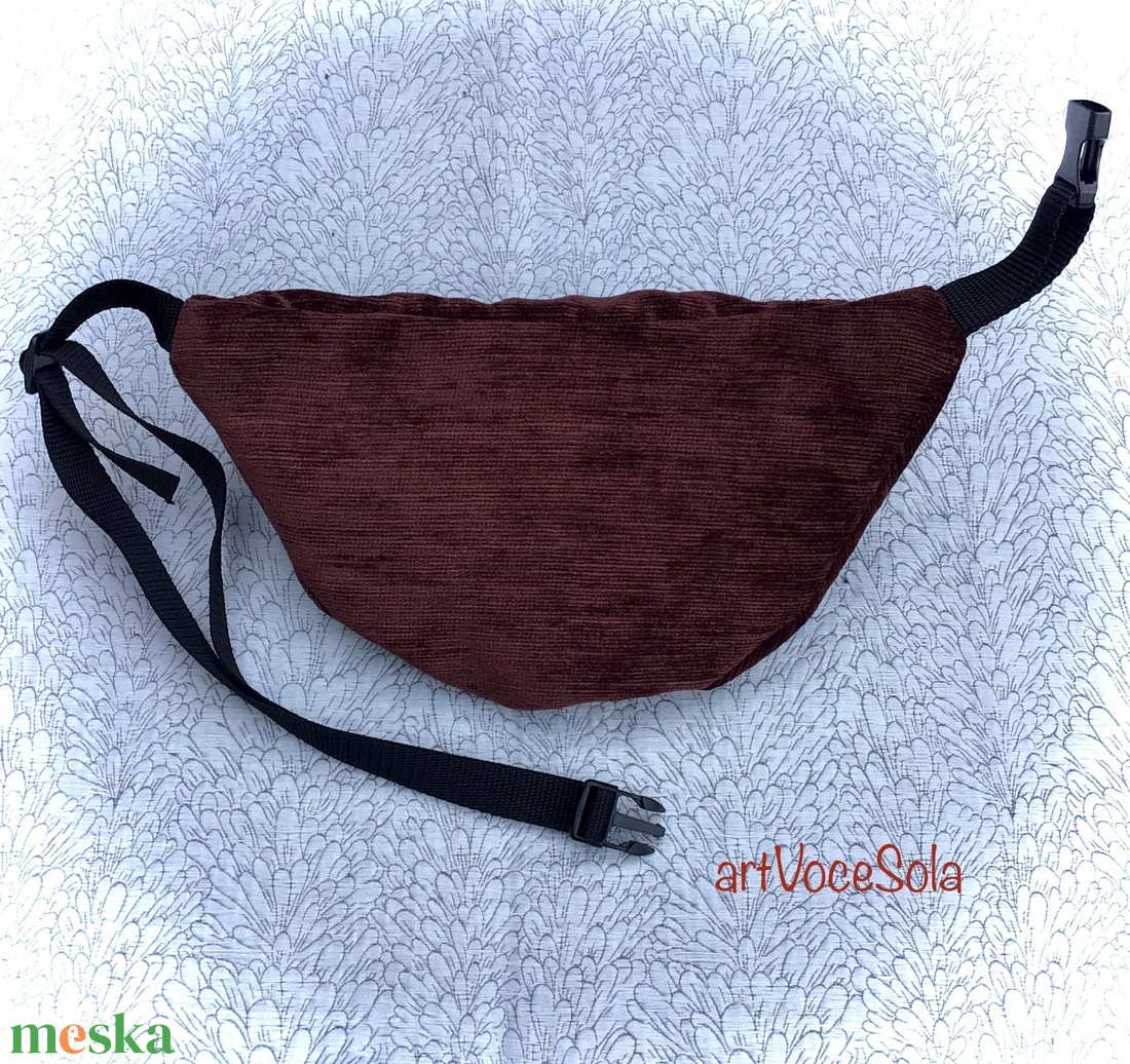 Bársonyősz nagy övtáska - táska & tok - övtáska - Meska.hu