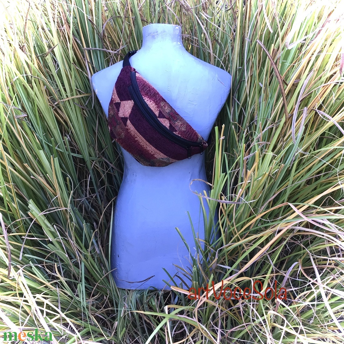 Törzsi jelek nagy Övtáska - táska & tok - övtáska - Meska.hu