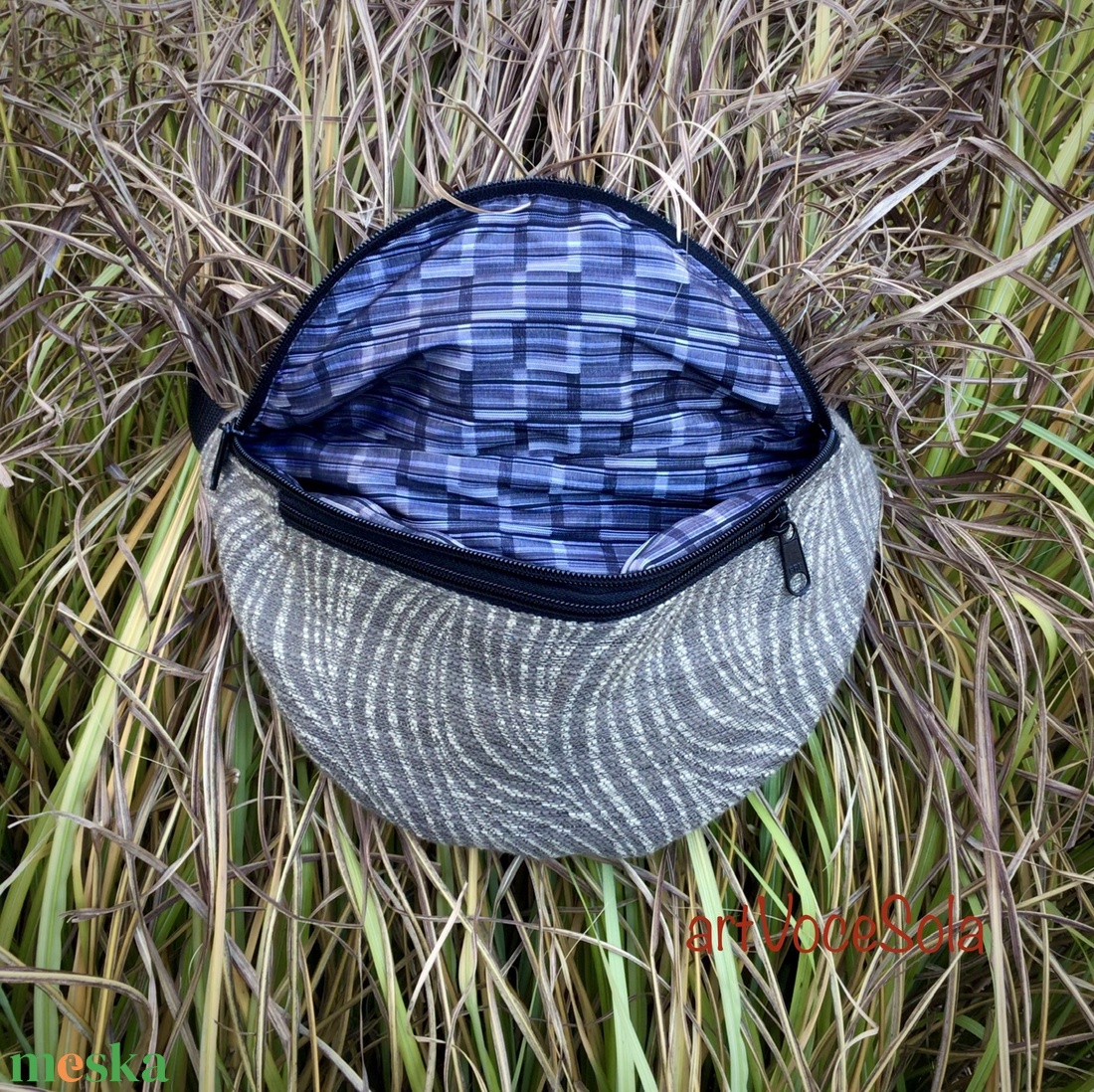 Árvalányhaj nagy Övtáska - táska & tok - övtáska - Meska.hu