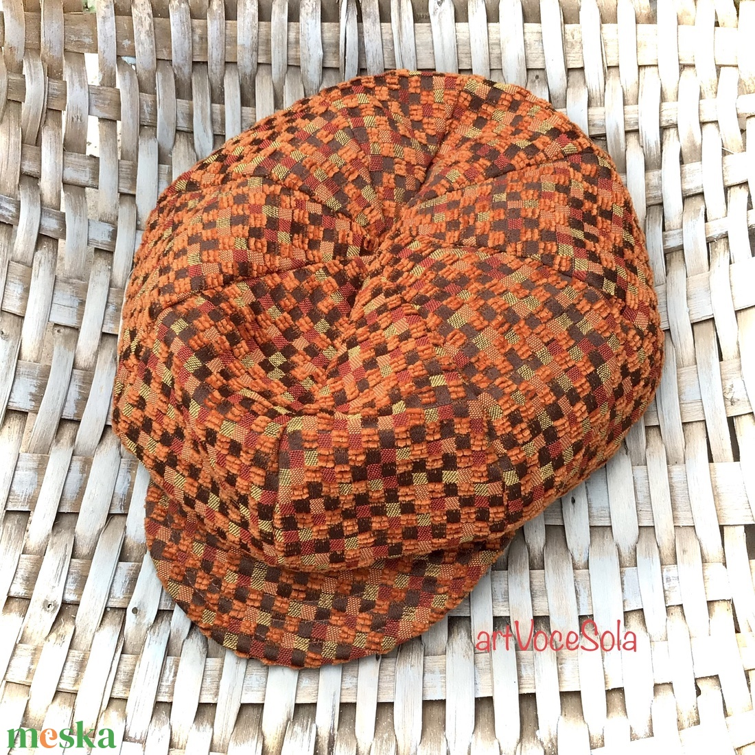 Narancs Pepita  Sapka - ruha & divat - sál, sapka, kendő - sapka - Meska.hu