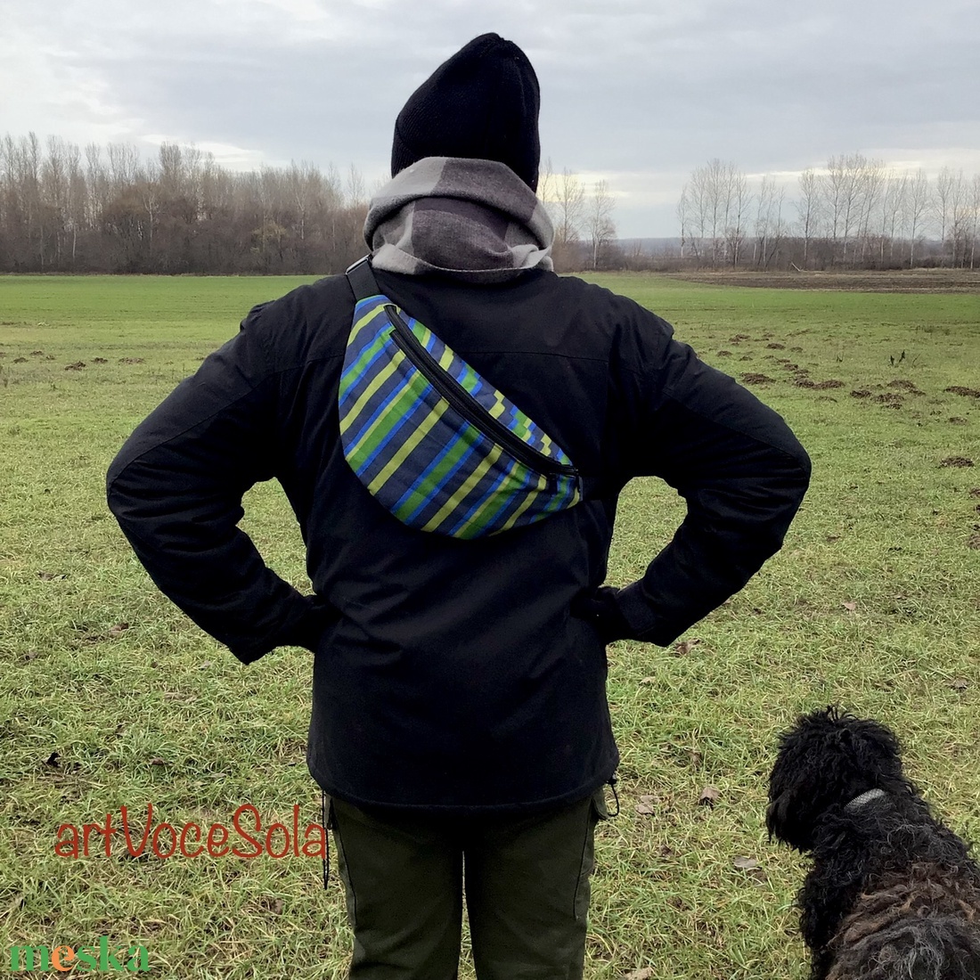 Vetésforgó XL nagy Övtáska - táska & tok - övtáska - Meska.hu