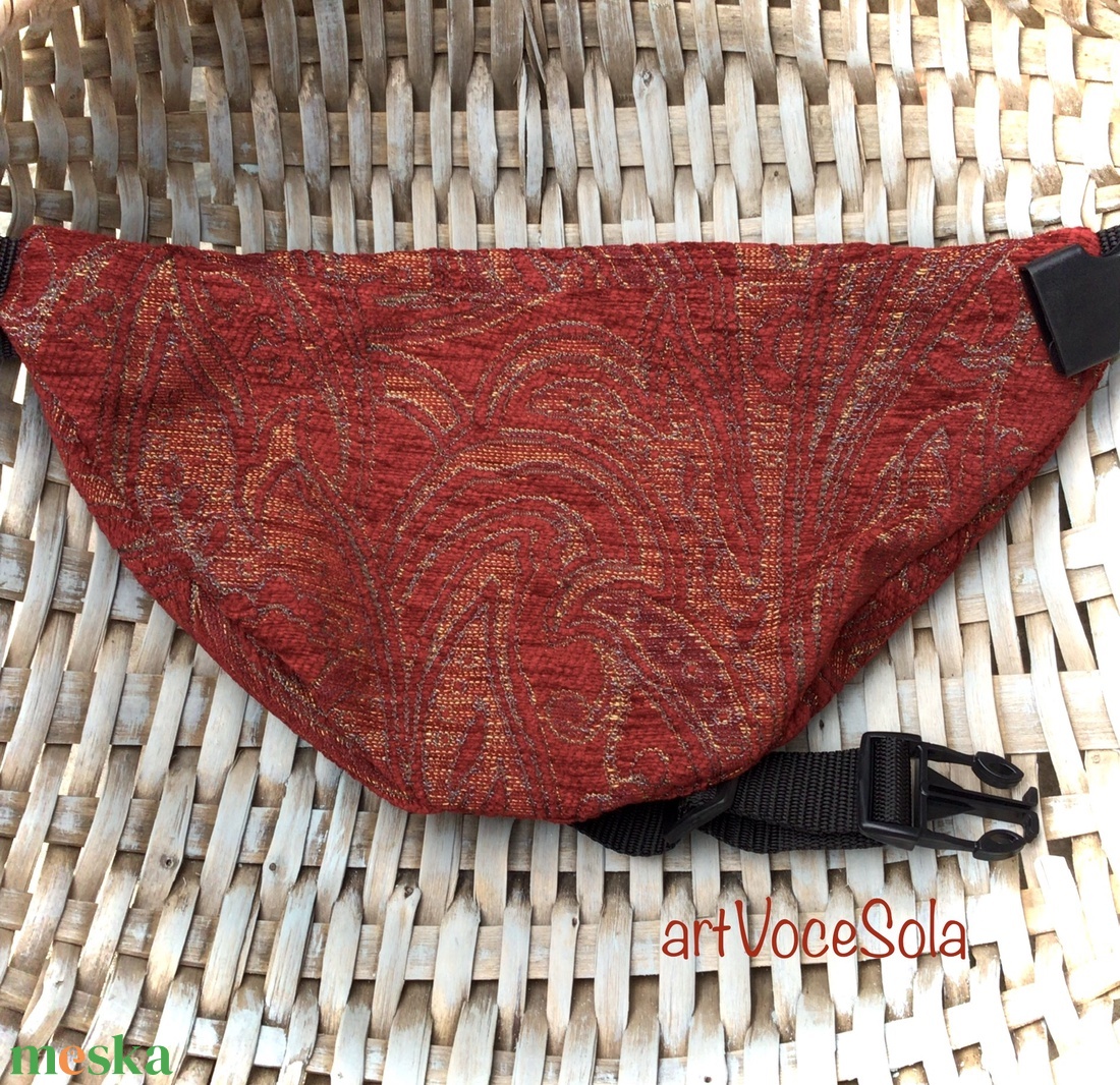 Szerelemvirágzás XL nagy Övtáska - táska & tok - övtáska - Meska.hu