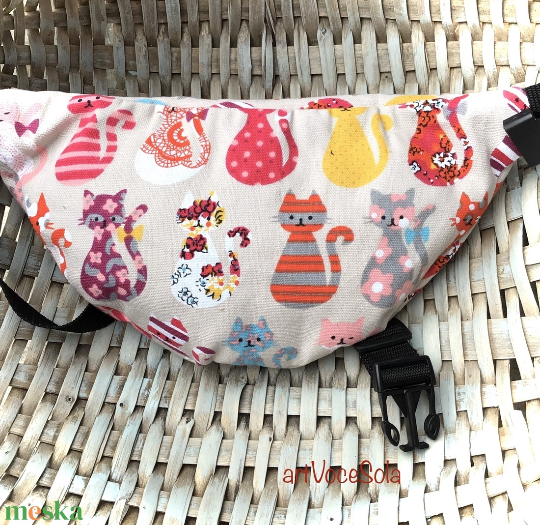 Cicasor XL nagy Övtáska - táska & tok - övtáska - Meska.hu