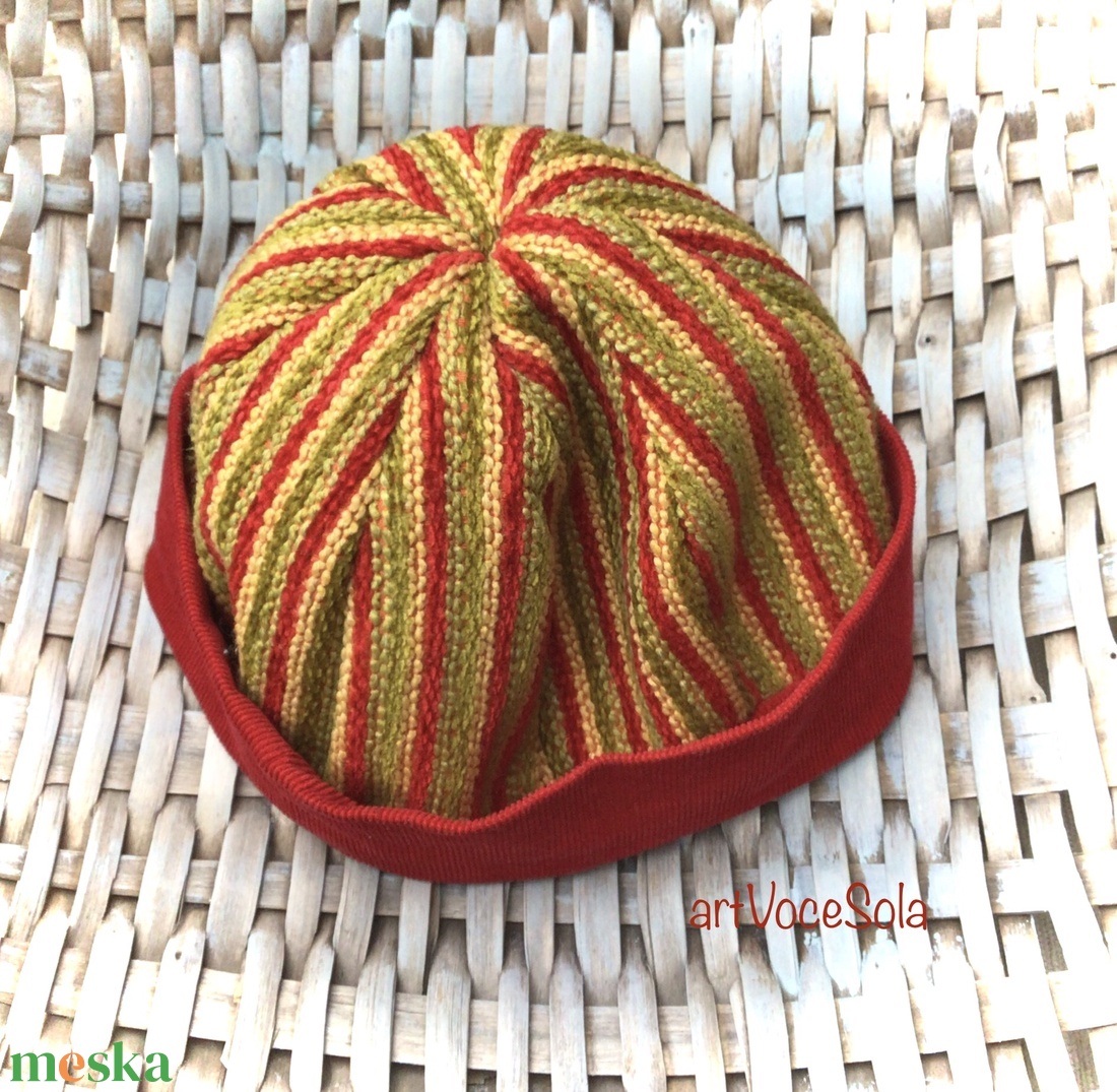 Vidámnapsugár  Sapka - ruha & divat - sál, sapka, kendő - sapka - Meska.hu