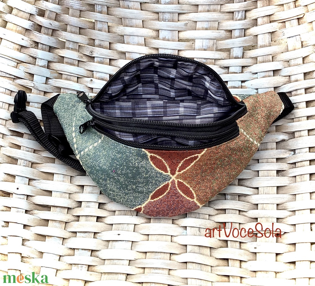 Virágszirom  Övtáska - táska & tok - övtáska - Meska.hu