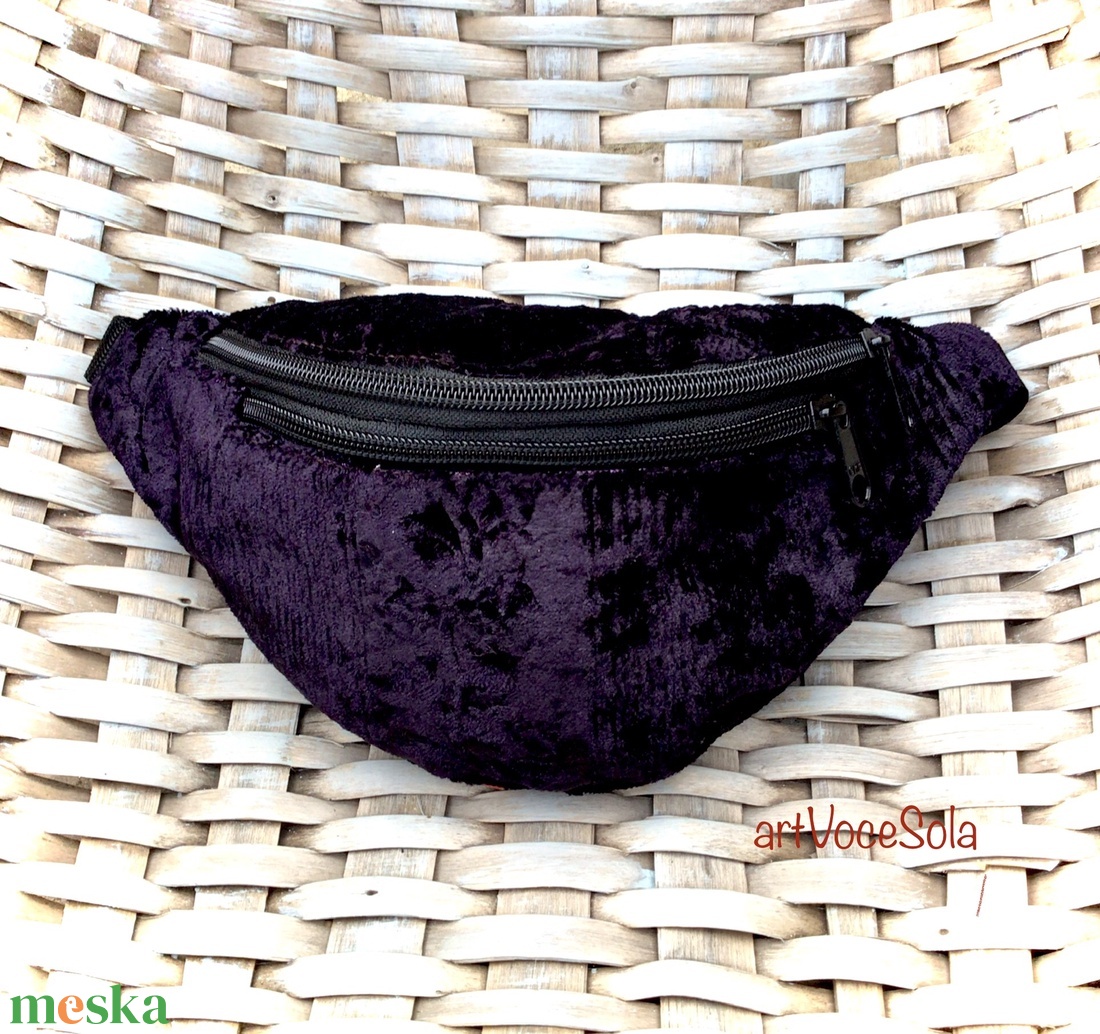 Bársonyvirág   Övtáska - táska & tok - övtáska - Meska.hu