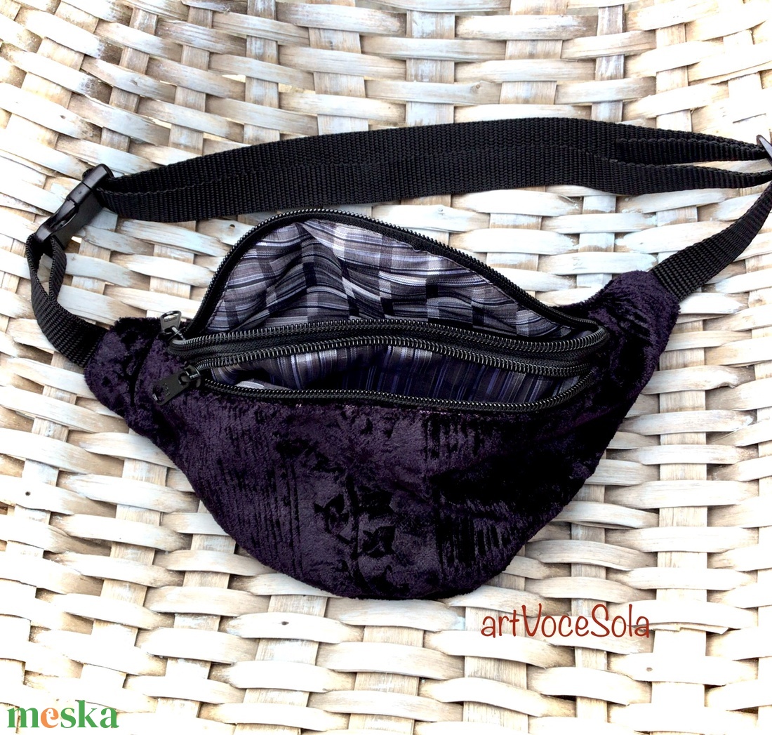Bársonyvirág   Övtáska - táska & tok - övtáska - Meska.hu