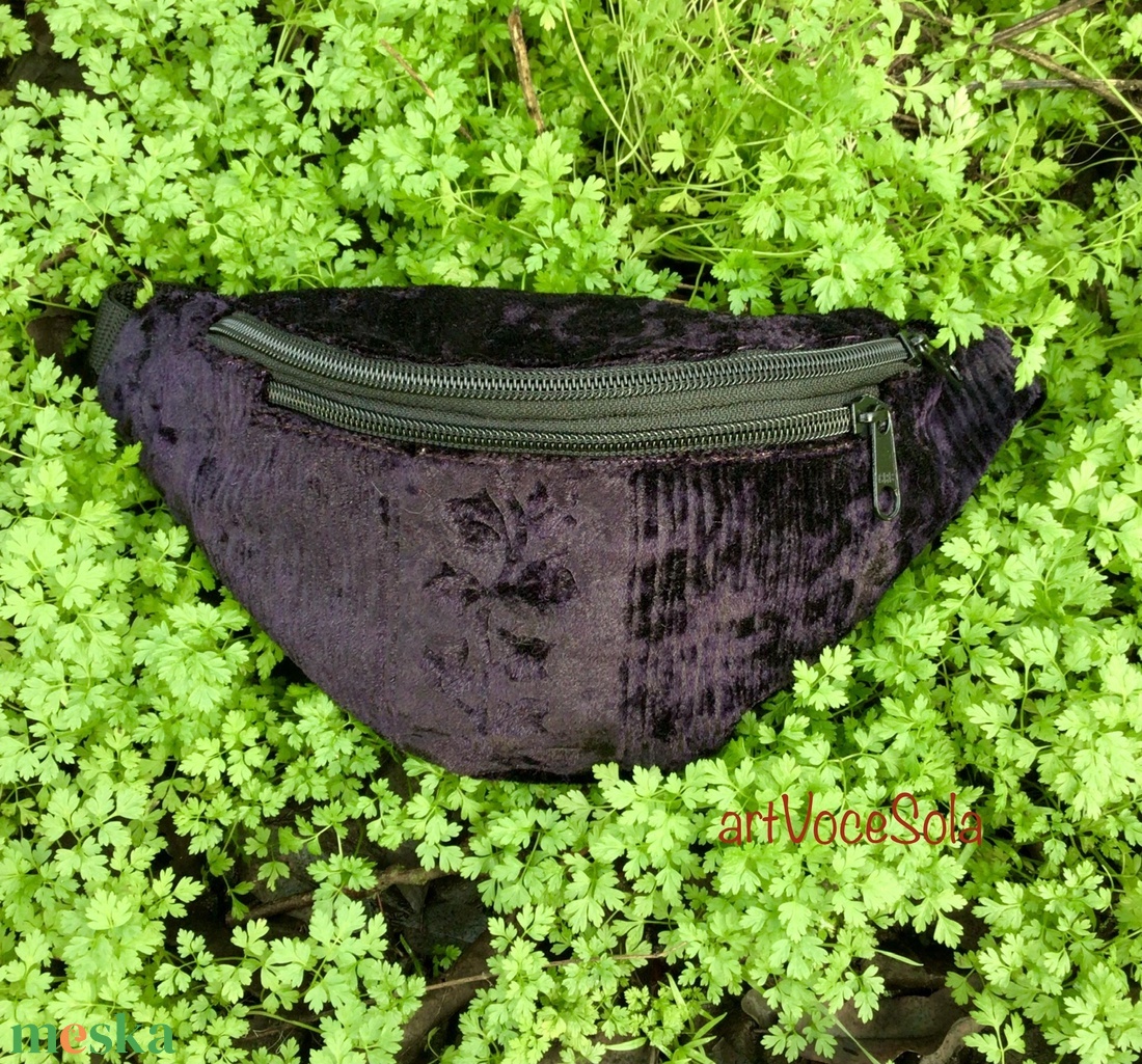 Bársonyvirág   Övtáska - táska & tok - övtáska - Meska.hu