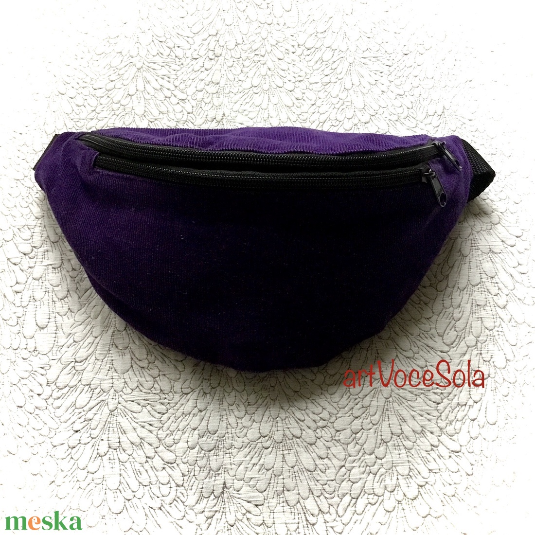 Lilla nagy övtáska - táska & tok - övtáska - Meska.hu